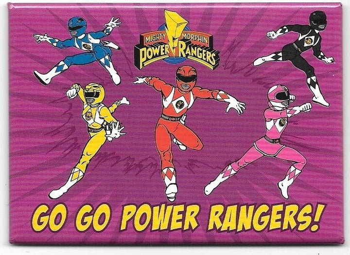Mighty Morphin Power Rangers Go Go Power Rangers Fridge Magnet - Shadow Anime
