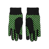 Minecraft Icons All-Over Print Youth Ski Gloves with Sure Grip Liners - Shadow Anime