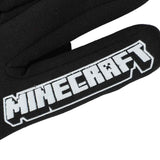 Minecraft Icons All-Over Print Youth Ski Gloves with Sure Grip Liners - Shadow Anime