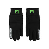 Minecraft Icons All-Over Print Youth Ski Gloves with Sure Grip Liners - Shadow Anime