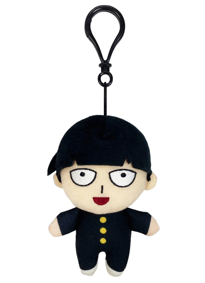 Mob Psycho 100 Mob 5" Plush Doll W/ Backpack Clip - Shadow Anime