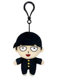 Mob Psycho 100 Mob 5" Plush Doll W/ Backpack Clip - Shadow Anime