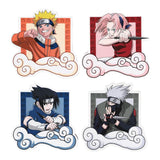 Naruto Characters in The Clouds 4-Pack Ceramic Coaster Set - Shadow Anime
