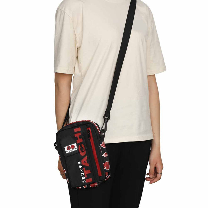 Naruto Itachi Mini Messenger Crossbody Bag - Shadow Anime