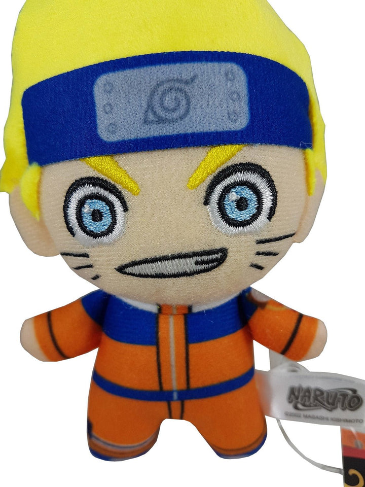 Naruto Uzumaki 5" Plush Doll With Backpack Clip - Shadow Anime