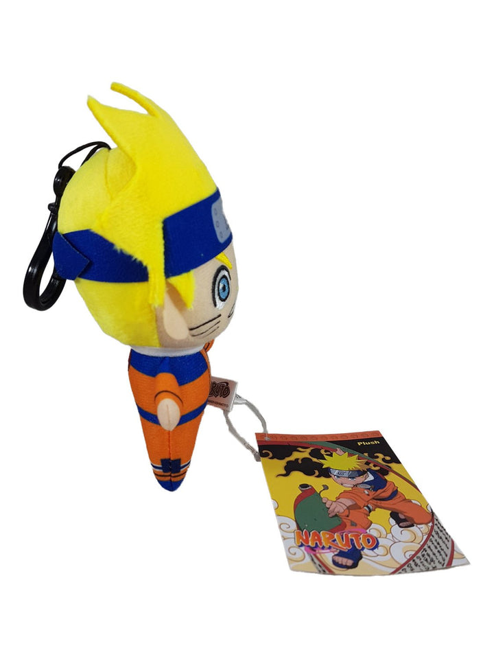Naruto Uzumaki 5" Plush Doll With Backpack Clip - Shadow Anime