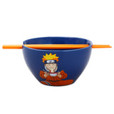 Naruto Uzumaki Ceramic Ramen Bowl With Chopsticks