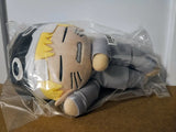 Naruto Uzumaki sleeping plush with cap inside clear packaging, full view, by Great Eastern Entertainment.