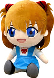 Neon Genesis Evangelion Asuka School Uniform 13" Sitting Plush Doll - Shadow Anime