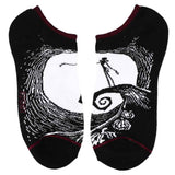 Nightmare Before Christmas 5 Pair Ankle Socks - Shadow Anime