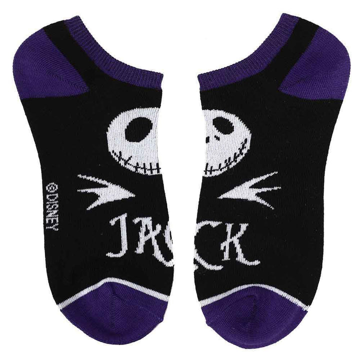 Nightmare Before Christmas 5 Pair Ankle Socks - Shadow Anime