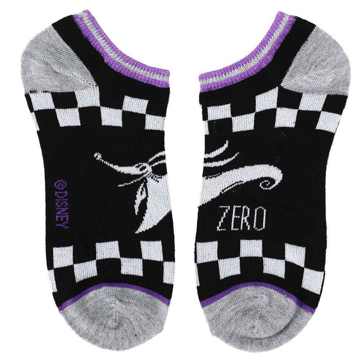 Nightmare Before Christmas 5 Pair Ankle Socks - Shadow Anime