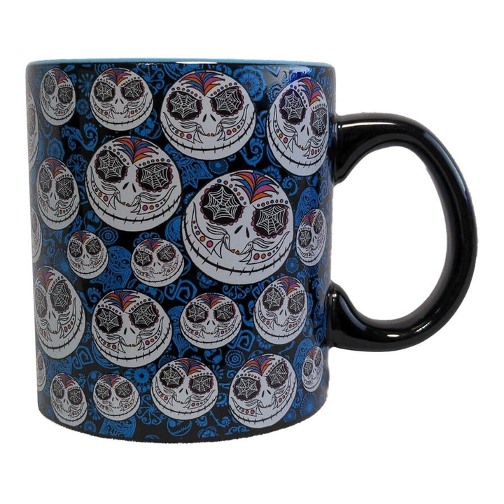 Nightmare Before Christmas Jack Faces Day of The Dead Mug 20oz - Shadow Anime