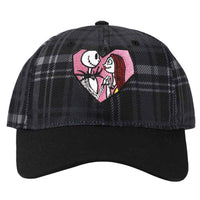 Nightmare Before Christmas Jack & Sally Heart Cap - Shadow Anime