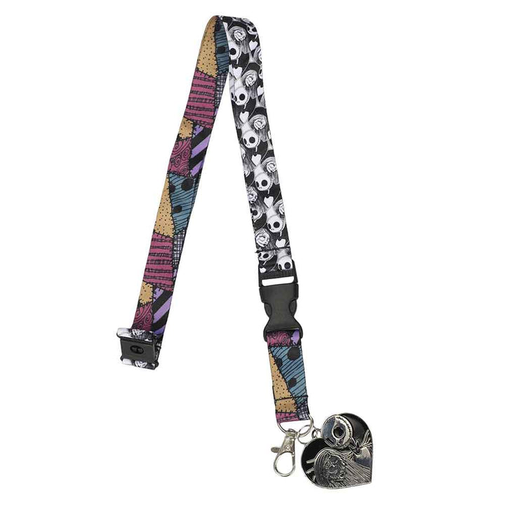 Nightmare Before Christmas Jack & Sally Lanyard With Charm - Shadow Anime