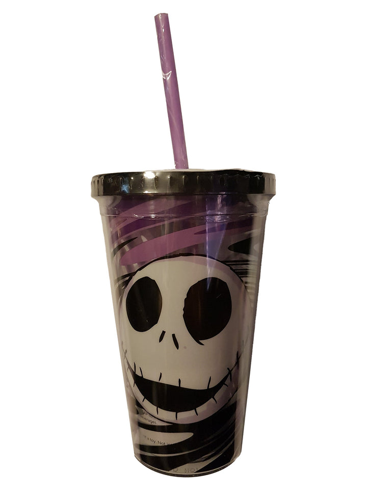 Nightmare Before Christmas Jack Skellington Tumbler W/ Face Ice Cubes - Shadow Anime