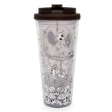 Nightmare Before Christmas Jack Skull Faces Travel Tumbler - Shadow Anime