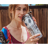 Nightmare Before Christmas Jack Skull Faces Travel Tumbler - Shadow Anime