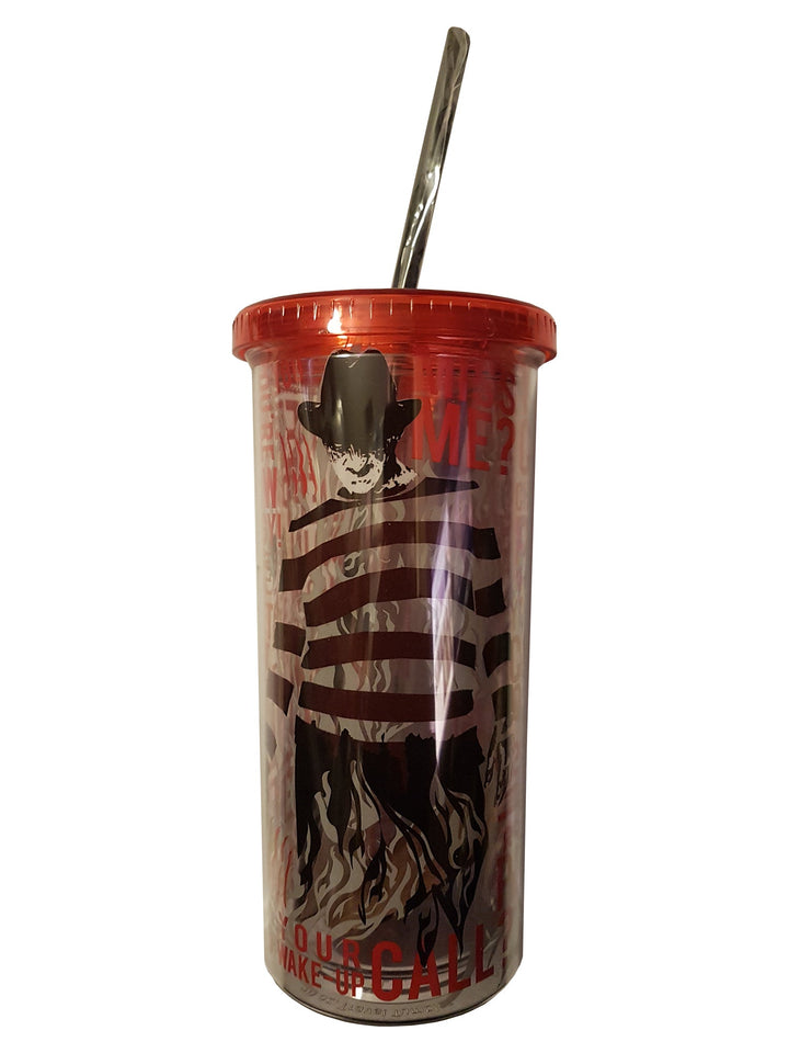 Nightmare On Elm Street Freddy Kruger Sayings Travel Tumbler 20 oz - Shadow Anime