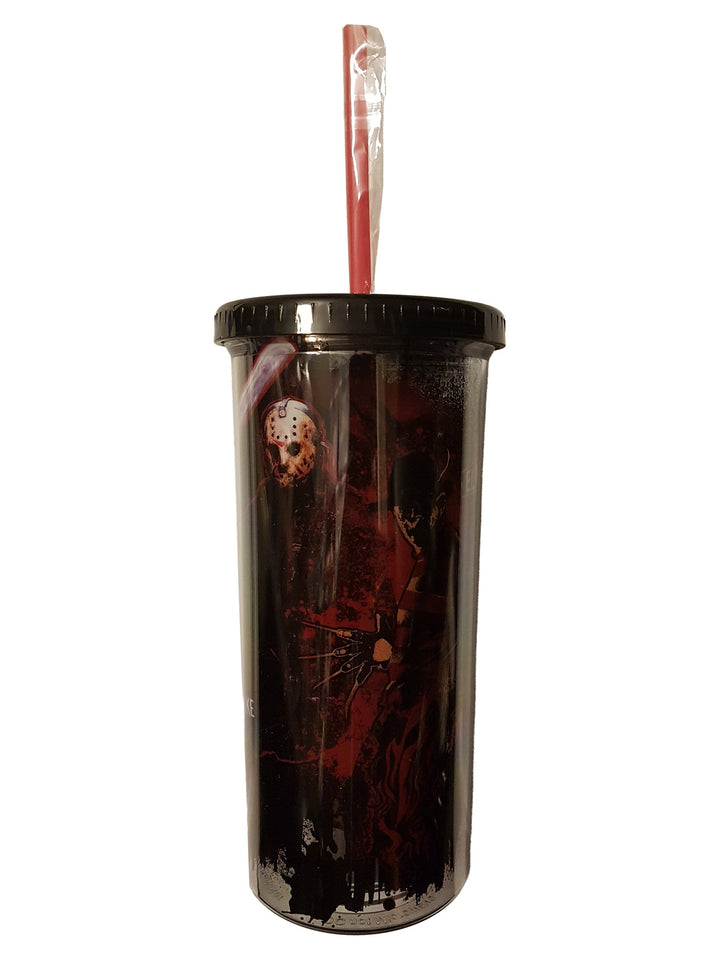 Nightmare On Elm Street Friday The 13th Travel Tumbler 20 oz - Shadow Anime