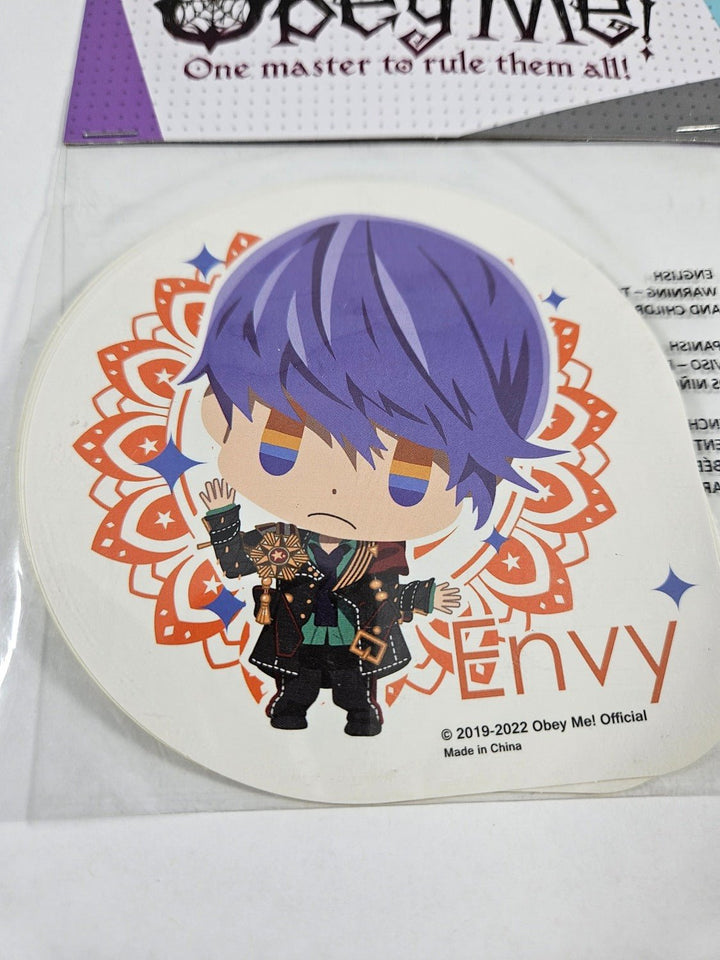 Obey Me! Characters Die-Cut Sticker Set - Shadow Anime