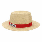 One Piece Luffy Cosplay Straw Bucket Hat - Shadow Anime