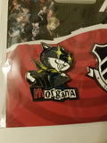 Persona 5 Morgana & Shujin Academy Lapel Pins Set of 2 - Shadow Anime