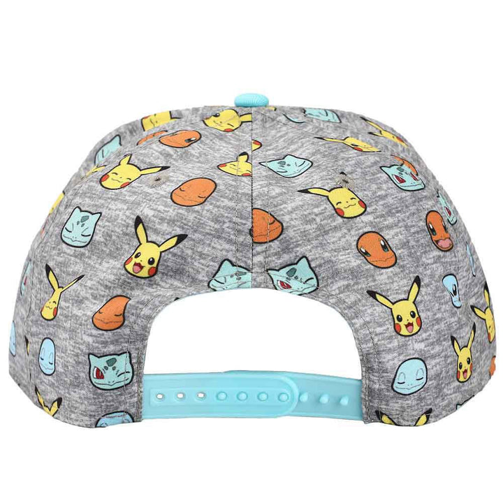 Pokemon All-Over Printed Microfiber Hat Kids OSFA - Shadow Anime