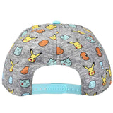 Pokemon All-Over Printed Microfiber Hat Kids OSFA - Shadow Anime
