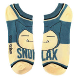 Pokemon Character Names Ankle Socks 6 Pair Set - Shadow Anime