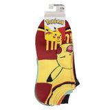 Pokemon Character Names Ankle Socks 6 Pair Set - Shadow Anime