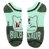 Pokemon Character Names Ankle Socks 6 Pair Set - Shadow Anime