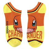 Pokemon Character Names Ankle Socks 6 Pair Set - Shadow Anime