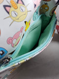 Pokemon Faces All Over Crossbody Satchel Bag - Shadow Anime