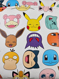 Pokemon Faces All Over Crossbody Satchel Bag - Shadow Anime