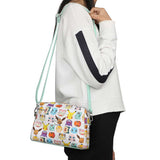 Pokemon Faces All Over Crossbody Satchel Bag - Shadow Anime