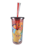 Pokemon Starters & Pokeballs Travel Tumbler 20 oz