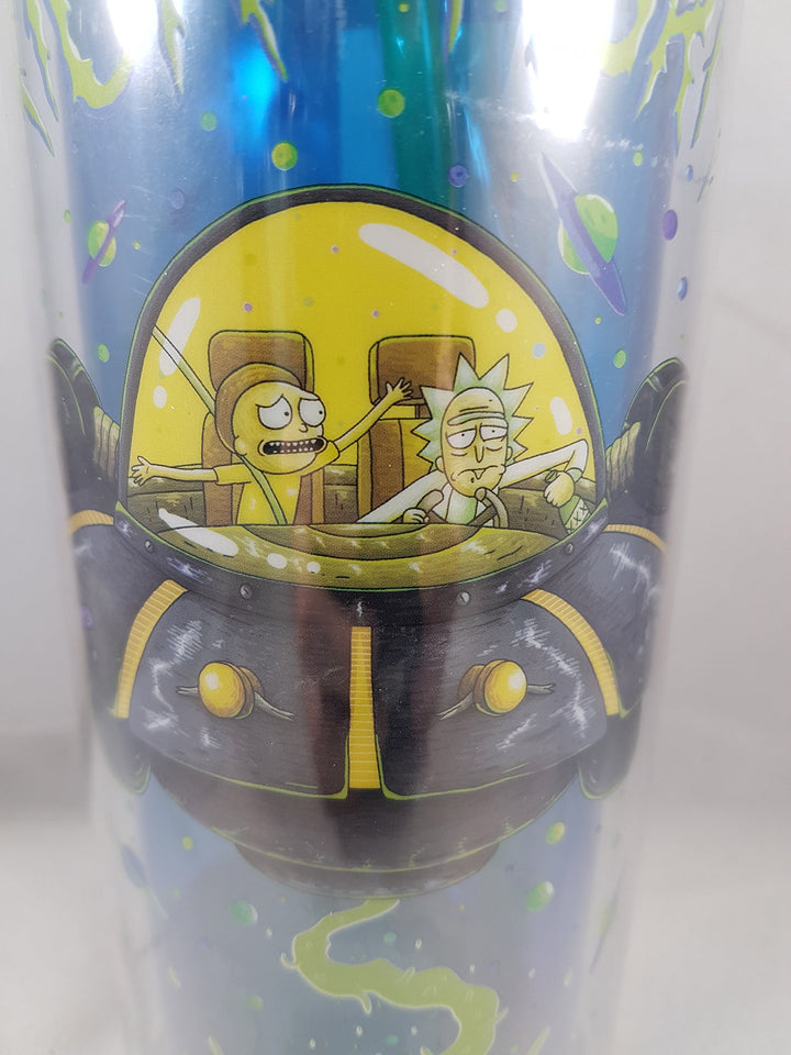 Rick & Morty Spaceship Travel Tumbler 20 oz - Shadow Anime