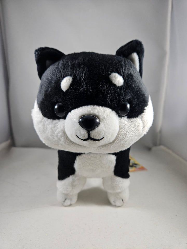 Japanese Black Shiba Inu 8" Kawaii Dog Plush Doll