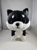 Japanese Black Shiba Inu 8" Kawaii Dog Plush Doll