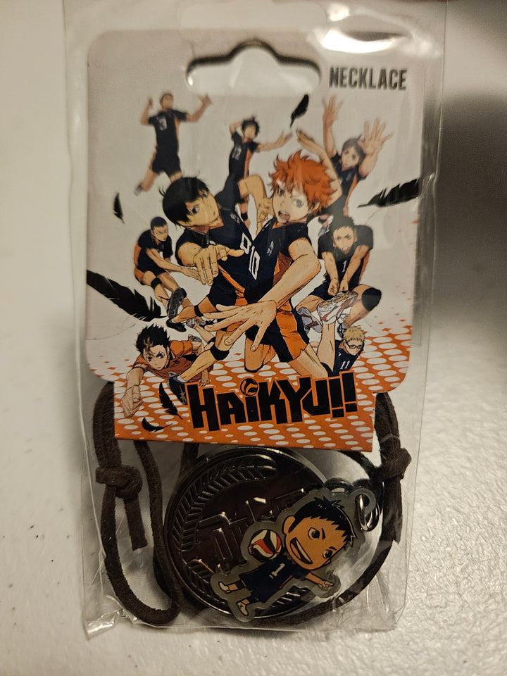 Haikyu!! Daichi Sawamura SD & Karasuno High Symbol Necklace