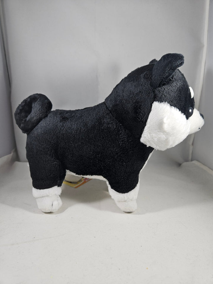 Japanese Black Shiba Inu 8" Kawaii Dog Plush Doll