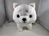 Japanese White Shiba Inu 8" Kawaii Dog Plush Doll
