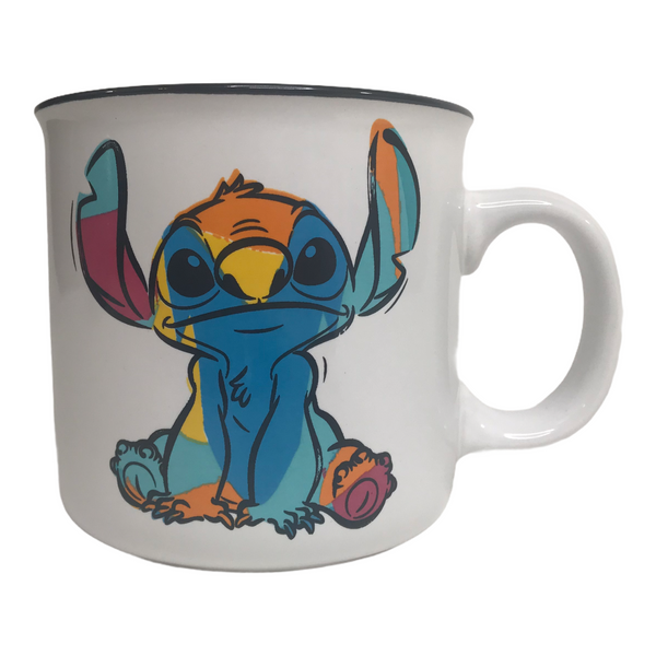 Disney Lilo &amp; Stitch 626 Ohana Mug en céramique multicolore 20 oz