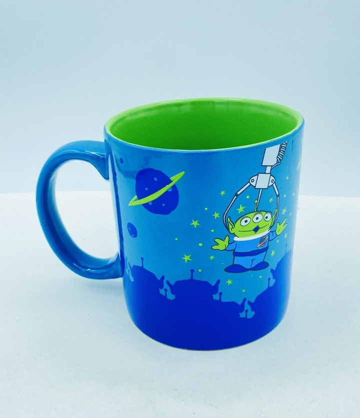 Disney Toy Story Pizza Planet The Claw Alien Ceramic Mug 20oz