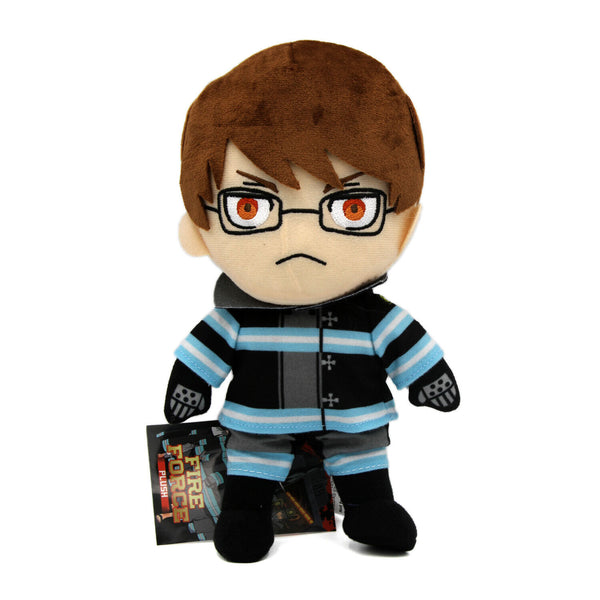 22cm Anime Fire Force Arthur Boyle Plush Doll Stuffed Toy Pillow Kid's Xmas  Gift