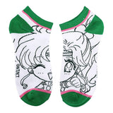 Sailor Moon Crystal Line Art Ankle Socks 5-Pack Set - Shadow Anime