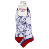 Sailor Moon Crystal Line Art Ankle Socks 5-Pack Set - Shadow Anime