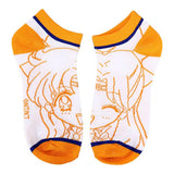 Sailor Moon Crystal Line Art Ankle Socks 5-Pack Set - Shadow Anime