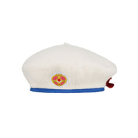 Sailor Moon Inspired Beret With Heart Bow & Cosmic Heart - Shadow Anime